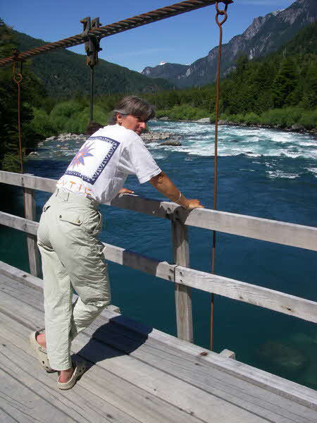 Futaleufu puente Einstieg